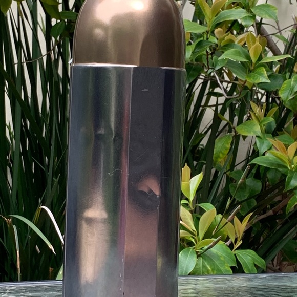 Bullet Shaped Metal Container Liquor Bottle Bar Man Cave - Picture 11 of 12